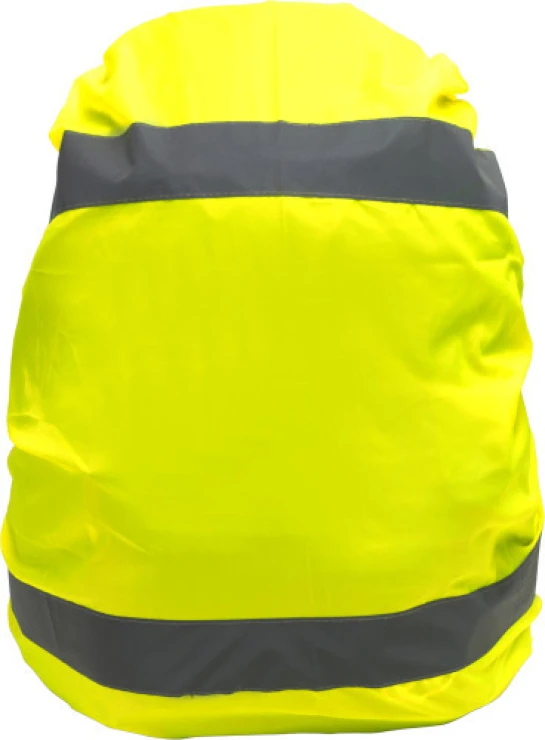 Backpack cover | Polyester | 73x35x0,1cm | Reflective stripes | yellow