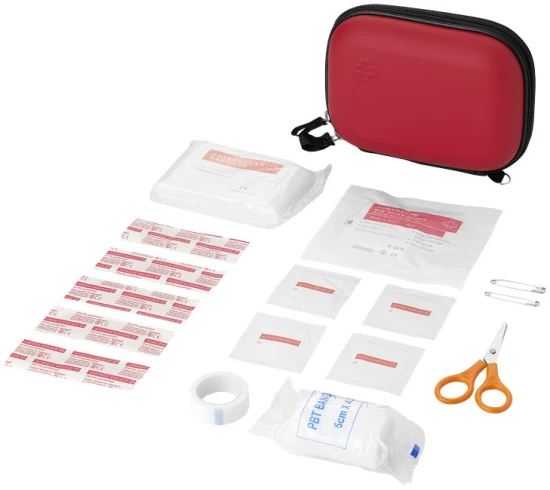 First aid kit | EVA plastic | Includes various products | red;white