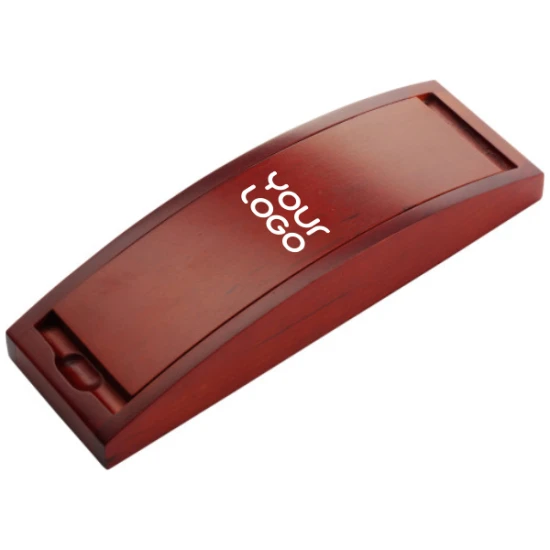 Parure de stylo bille et roller Robin Encre noire Option standard | brun