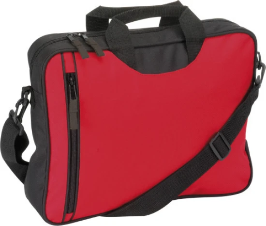 Laptoptasche | Amsterdam | Mehrere Fächer | Schwarz