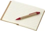 Notebook | Cardboard | 11,1x8,8cm | 80 lined pages | Pen included