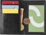 Kreditkarten Portemonnaie | Leder | RFID | Mit transparentem Fenster