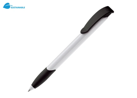 Balpen | ABS kunststof | Harde afwerking | Wit ; Zwart