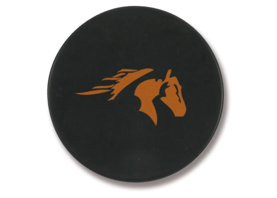 Ronde magneet | Plastic | Ø30mm | Full colour bedrukking | Zwart