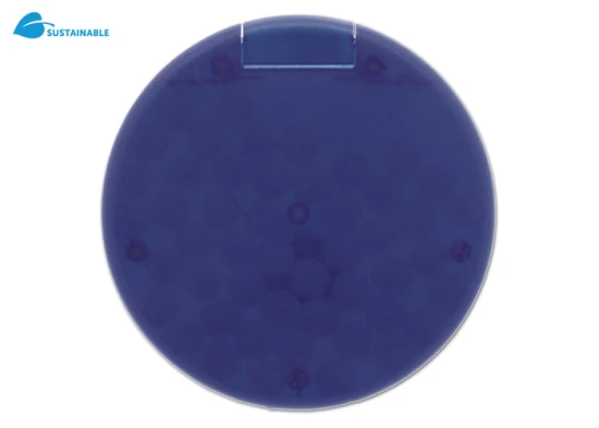 Mint Dispencer | PP | 6,5gr | Plat & rond | Frosted Blauw