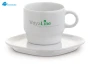 Taza y platillo pequeños | 180ml | Porcelana de alta calidad