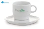 Taza y platillo pequeños | 180ml | Porcelana de alta calidad