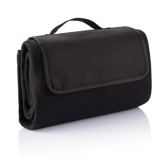 Picknick-Decke | Fleece | 130x145cm | Black (30)