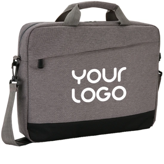 Trendy laptop bag | Polyester | 15.6” | Grey (Cool Grey 9;Black)