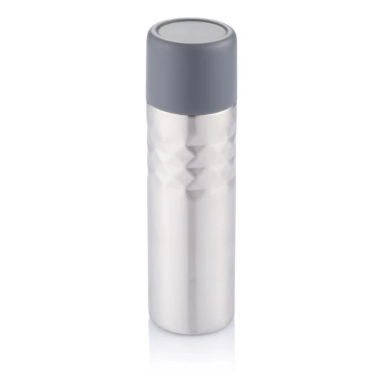 Thermo bottle | Stainless steel | 500ml | Durable | Anthracite (Cool Grey 11)