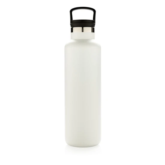 Thermosfles | RVS | 600 ml | Met filter | Wit (Cool Gray 1c)