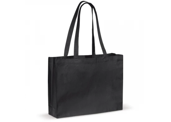 Shoulder bag | Cotton 270g/m² | 45x10x33cm | Many colours available | Black