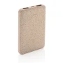 Power bank | 5.000 mAh | Natuurlijke tarwevezel