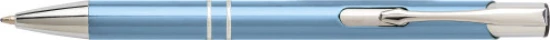 Business pen | Aluminium | Blue ink | UV coating | aqua