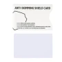RFID Anti-skimming card | PVC | Used an electromagnetic field