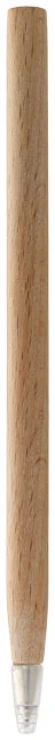 Balpen | Beukenhout | Zwarte inkt | Verwijderbare dop | naturel
