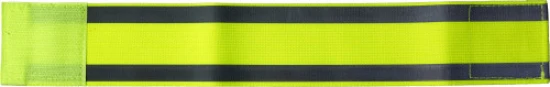Polsband | Elastaan | Reflecterende strepen | geel