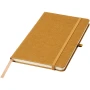 A5 notebook | Cover in leather leftover pieces | 80 sheets | Lined paper