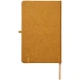 A5 notebook | Cover in leather leftover pieces | 80 sheets | Lined paper
