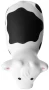 Vache anti-stress | Mousse plastique | 11,5cm x 5,5cm x 9cm