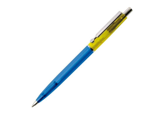 Transparante balpen | ABS kunststof | Metalen onderdelen | Combinatie