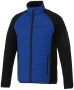 Hybrid jacket | Nylon and interlock knit | For men | Imitated down insulation