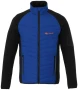 Hybrid jacket | Nylon and interlock knit | For men | Imitated down insulation