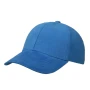 Baseballcap | Geborsteld katoenen twill | 6 panelen | Klittenbandsluiting
