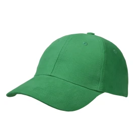 Baseball cap | Brushed cotton twill | 6 panels | Velcro closure
