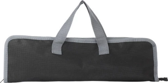 3-delige barbecueset | RVS | Nonwoven zakje | zilver