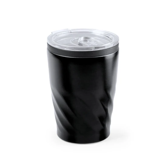 Mug | Acier inoxydable | 350 ml | Large gamme de couleurs | Noir