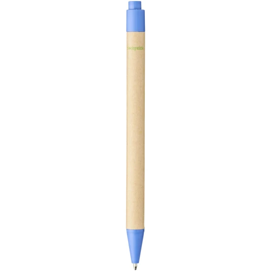 Ballpoint pen | Recycled carton & corn plastic | Eco-friendly | blue