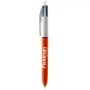 BIC 4 Colours Fine ballpoint pen | Plastic | Made in France