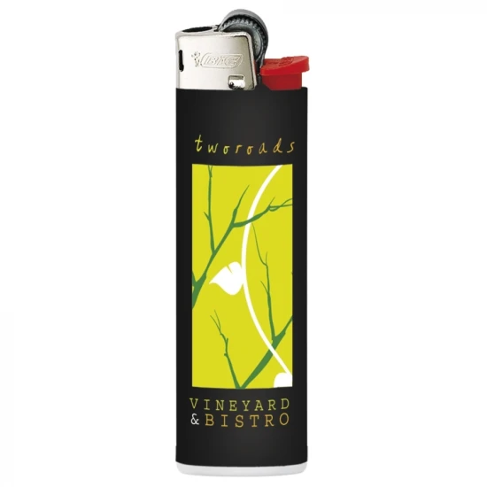 BIC J23 aansteker | Vuursteen | Langdurig | Gemaakt in Frankrijk | zwart