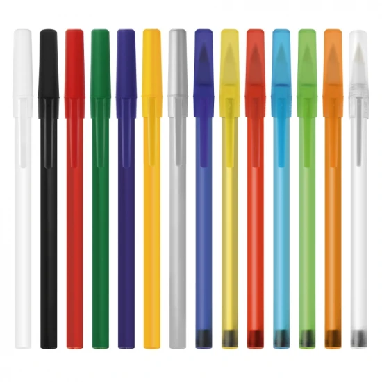 BIC Round Stic ballpoint pen | Plastic | High-quality | Different combinations for colours | black