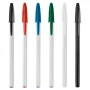 Stylo bille BIC Style | Plastique | Encre bleue & noire | Couleurs vives