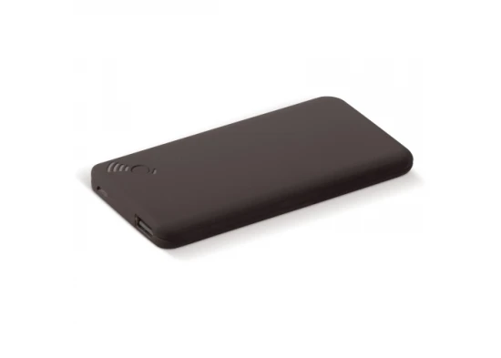 Wireless Power bank | ABS | 4000 mAh | Rubber finish | Black