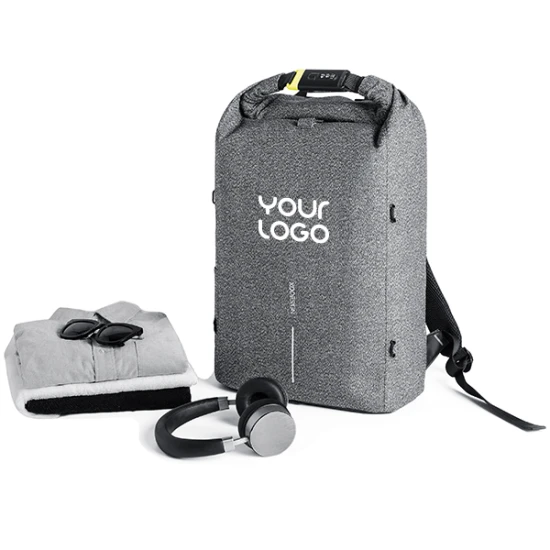 Anti-theft backpack | Polyethylene | High quality | Grey (425C)