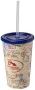 Double walled insulated cup | Silicone Plastic | 350 ml | Made in the UK