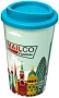 Tasse isolée à double paroi | Plastique PP | 350ml | Fabriqué au Royaume-Uni