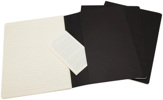 Moleskine dagboek | Karton | XL | 25x19cm | Gelineerd | zwart