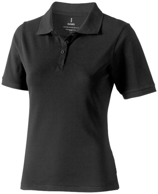 Polo shirt | Katoen 200 g/m2 | Voor dames | Ontworpen met een getailleerde pasvorm | antraciet