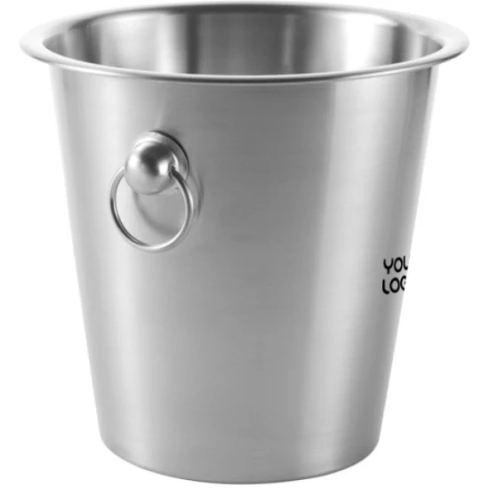Champagne ice bucket | Stainless steel | 22,3x20,8cm | silver