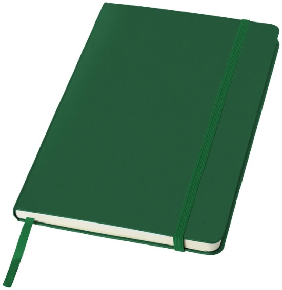 A5 Notebook | Paper 80g/m² | 160 lined sheets | Hard cover | Incl. Journalbooks gift box sleeve | hunter green