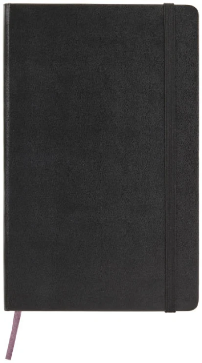 Notebook | Moleskine | Squared paper | 13 x 21cm | Hard cover | solid black