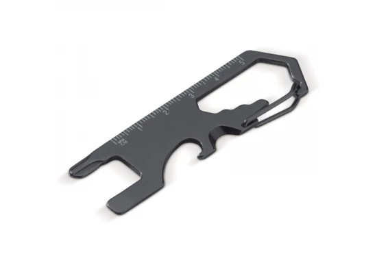 Multi-tool | Stainless steel | Compact | Black