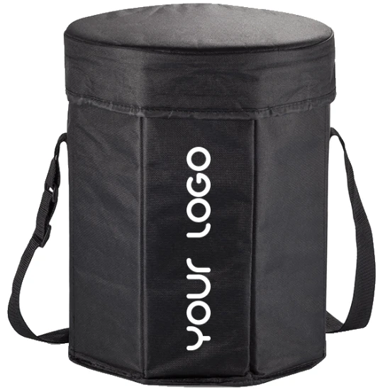 Weinkühlersitz | Inkl. Tragegurt | Zusammenklappbar | Black (30)