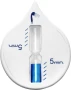 Shower timer | Plastic | 5-minute timer | Suction cap on the back