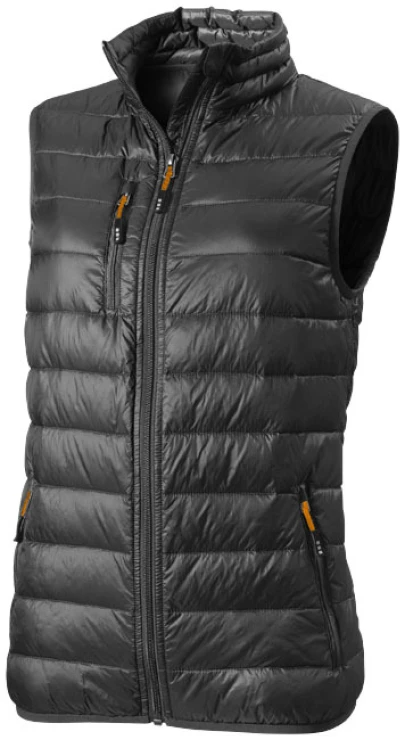 Bodywarmer | Nylon | 90% Daunen - 10% Federn | Für Damen | Hochwertig | anthrazit