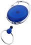 Badge sleutelhanger | Kunststof| Intrekbaar koord